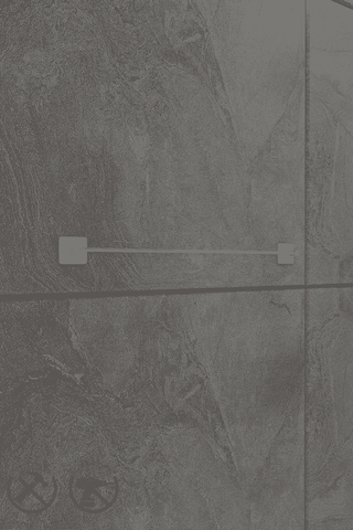 Alper Banyo Scilla Yapışkanlı Krom Kare Uzun Havluluk Krom