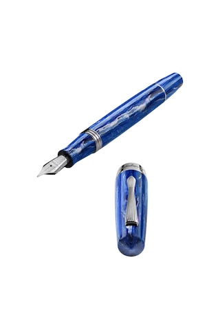 Montegrappa Elmo 02 Ventorum Aquilo Dolma Kalem - F Uç Ise2r2ab 1 Mavi