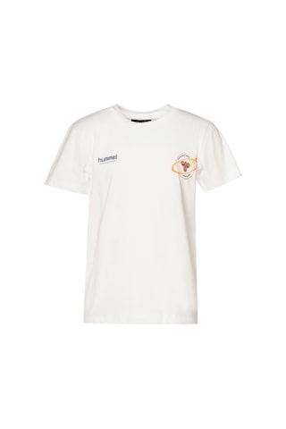 Hummel Hellen Çocuk Kısa Kollu Tişört 912102-9003 Beyaz
