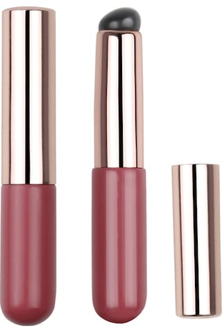 Shineyee Yumuşak Silikon Ruj Fırçası - Hassas Uygulama Ve Karıştırma İçin Taşınabilir Makyaj Aracı