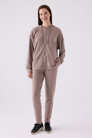 Arnetta Kadın Kahverengi Pijama Takımı Ar3111-s-v2 Kahverengi