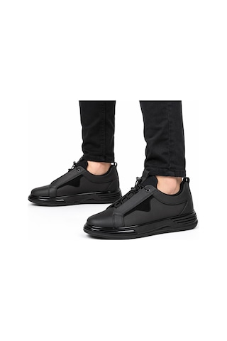 Trendyshose 7604 Anatomic Termo Taban Erkek Spor Ayakkabı Siyah