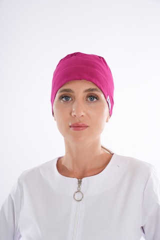 Düz Vişne Renk Doktor Hemşire Hastane Aşçı Medikal Cerrahi Bone B
