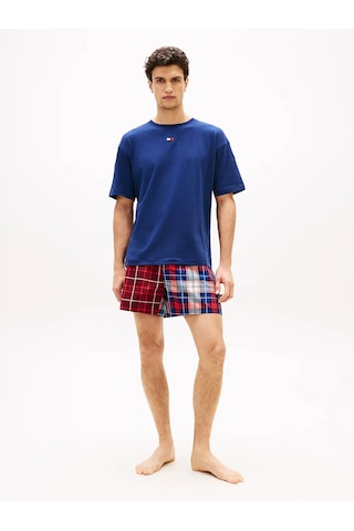 Tommy Hilfiger Ss Woven Short Prınt Set Erkek Kırmızı Boxer - Um0um03832