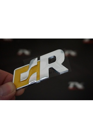 Volkswagen R R32 R36 Gtı Racing Krom Metal Ön Panjur Vidalı Logo