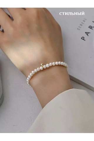 Reva Kol Ve Ayak Bileği İçin Kolye Ve Pandantifli İnci Bileklik 224150162 Beyaz