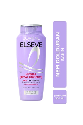 ELSEVE Hydra [hyaluronic] Nem Dolduran Şampuan 300ml Nem İle Dolgunlaştıran Serum 150ml Seti