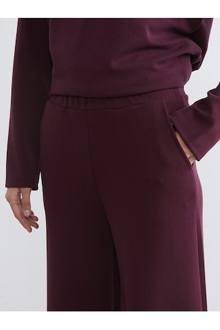 Lcw Everyday Bordo Soft Touch Modal Karışımlı Kadın Eşofman Altı