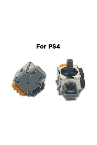 Playstation 4 V2 Uyumlu Manyetik Turuncu Analog Motor - Mıknatıslı Analog Motor Hall Sensör