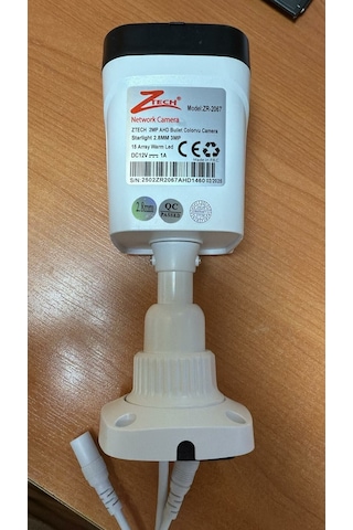 Ztech Zr-2067 2mp Ahd Fullcolor 2.8mm Bullet Dış Mekan Kamera