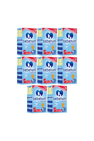 Bebehum 5 Devam Sütü 800 Gr 2 Yaş+ 8 Adet