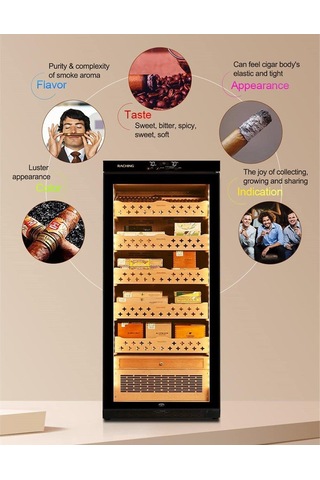 Raching Elektronik Puro Dolabı Siyah Mon1800a