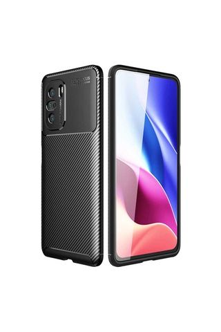 Xiaomi Mi 11i Kılıf Zore Negro Silikon Kapak Siyah
