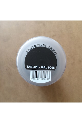 Selsil Sprey Tampon Boyası Mat Siyah Boya 400 ML