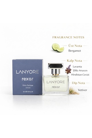 Lanyore Rexar Elixir Erkek Parfüm Aromatik