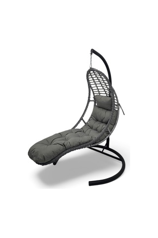 Wellagarden Palmira Tekli Salıncak Gri Gri