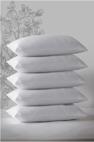 5 Adet Yastık 50 x 70 1000 G-1KG Antialerjik Boncuk Silikon Yastık