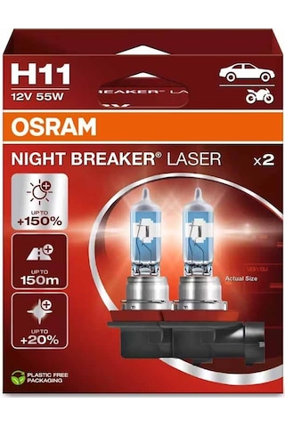 Osram Far Ampulü Halojen Night Breaker H11 12v 55w 64211nl-2hb