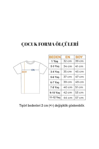Bk Gift Kişiye Özel İsimli Ve Numaralı Türkiye Milli Takım Kız Çocuk Forması - Tek Yürek Milli Takım Ruhu Kırmızı