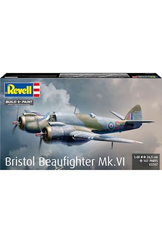 Revell Maket Model Kit Uçak Bristol Beaufighter Mk. Vı 3767