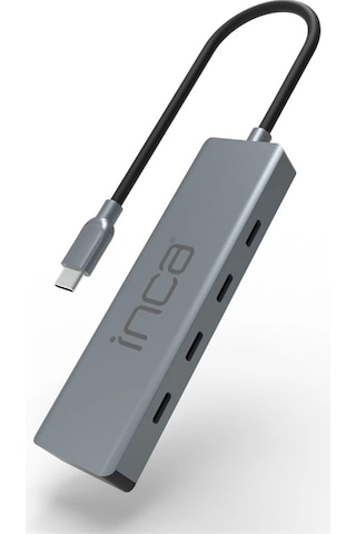 Inca Itpt-4t Type-c Hub X4 Type-c Port 3.1 10gbps Alumınyum Kasa Çoklayıcı