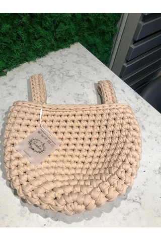 Sialia Knitting Bebek Karyolası İçin Örme Cep 211141870 Bej