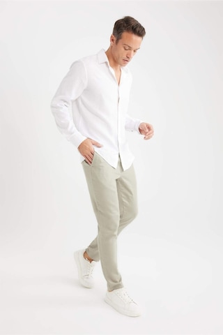 DeFacto Yazlık Jogger Keten Düz Paça Pantolon D7542AX25SPKH418
