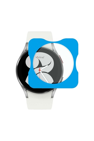 Novstrap Samsung Galaxy Watch 4 40mm İle Uyumlu Ekran Koruyucu Temperli Cam Kolay Uygulama Aparatlı