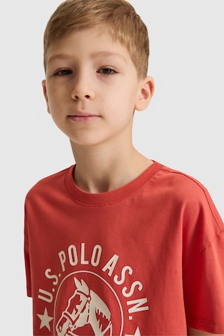 U.s. Polo Assn. Erkek Çocuk Kiremit Tişört 50327009-vr031