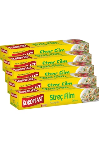 Koroplast Streç Flim 15 Metre X 5 Adet