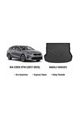 Kia Ceed Sw 2017-2022 Arası Bagaj Havuzu