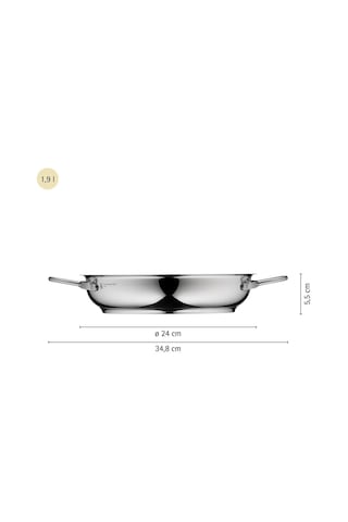Wmf Profi Cromargan Çelik Sahan 24 Cm Gri