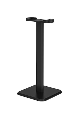 Fosenze Alüminyum Universal Kulaklık Tutucu, Taşınabilir Ve Montajlı, Kaymazsız Tabanlı, Kabloları Ve Kulaklığı Korur - Siyah