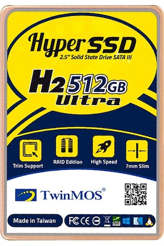 Twinmos TM512GH2U 2.5" 512 GB SATA 3 3DNAND SSD