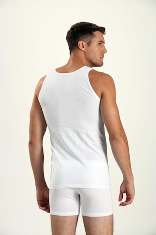 Jiber 101 Erkek Askılı Atlet Beyaz 6'Lı Paket