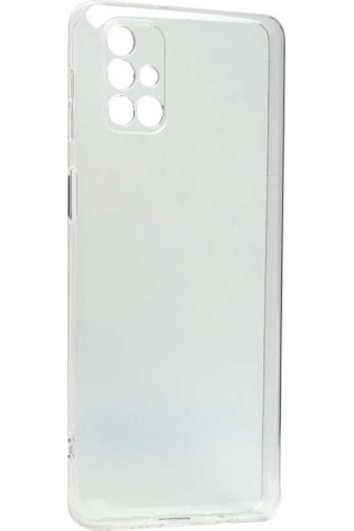 Galaxy M31S Kılıf Zore Kamera Korumalı Süper Silikon Kılıf Renksiz