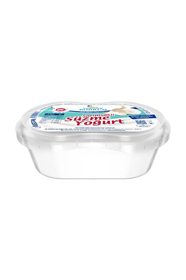 Belendağ Bodrum Sarımsaklı Süzme Yoğurt 350 Gr Belendağ Bodrum Sarımsaklı Süzme Yoğurt 350 Gr
