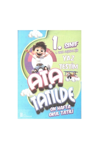 1. Sınıf Tatilde Severek Okuyorum 15 Kitap Yaz Testim Hediyeli