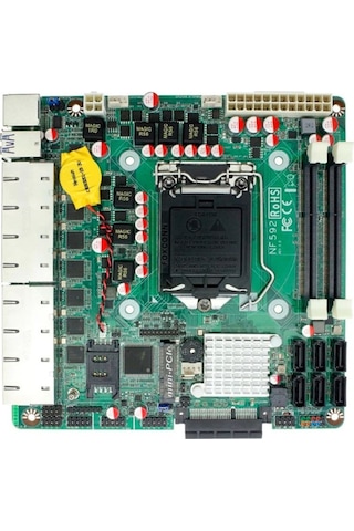Ipc NF592-Q170 Intel Q170 1600 MHz DDR3 Soket 1151 Mini ITX Anakart
