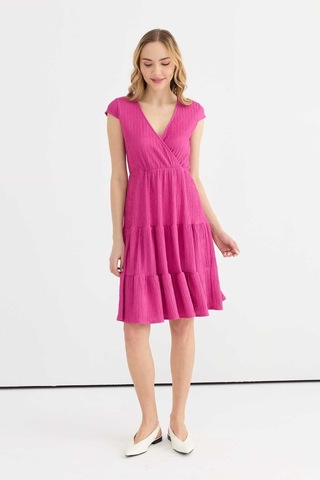 Selen Kadın Elbise 25ysl7638 Pembe