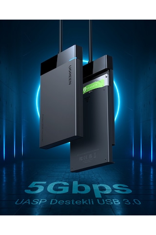 Ugreen Usb 3,0 2,5 İnç Harici Hdd Ssd Disk Kutusu