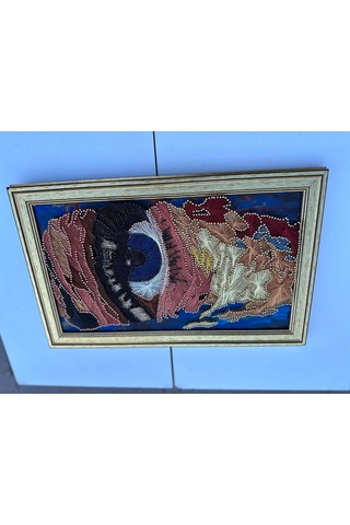 İnsan Yüzü Ve Göz Filografi Tablosu