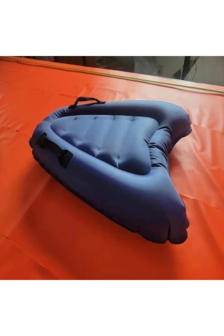 Honeybeeshop Yımuwn Yetişkin Boyutlu Mavi Göl Şişme Sörf Tahtası Dayanıklı Pvc Yüzen Tekme Tahtası Mavi Siyah Kayışlar Havuz Plaj Eğlencesi İçin