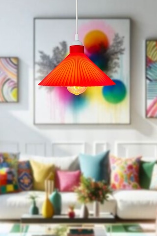 Salon Avize,mutfak Avize,14 Farklı Renk Yatak Odası Avize,pinterest Avize, Bohem Avize E27 Duy Kırmızı