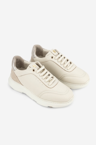 Valmenti Kadın Hakiki Deri Krem Sneakers & Spor Ayakkabı 298 7025 Bn Ayk Y26 Krema/bej Suet/dore