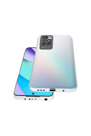 Noktaks - Xiaomi Poco X3 Gt Uyumlu - Kılıf Şeffaf Soft Slim Fitt Süper Silikon Kapak - Şeffaf