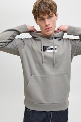 Jack & Jones Erkek Sweat 12268422 Gri Gri