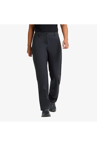 Jack Wolfskin Trek Terrain Kadın Siyah Pantolon A65301 Çok Renkli