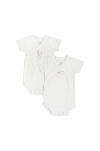 Chicco 2li Kısa Kollu Body Set 09100904000000 000030 Beyaz