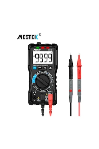 Dm91s-mestek Dm91/dm91a/dm91s Dijital Multimetre 9999 Sayısı Ac/dc Ampermetre Voltmetre Ohm Gerilim Ölçer Hfe Nvc Kapasitans Test Cihazı